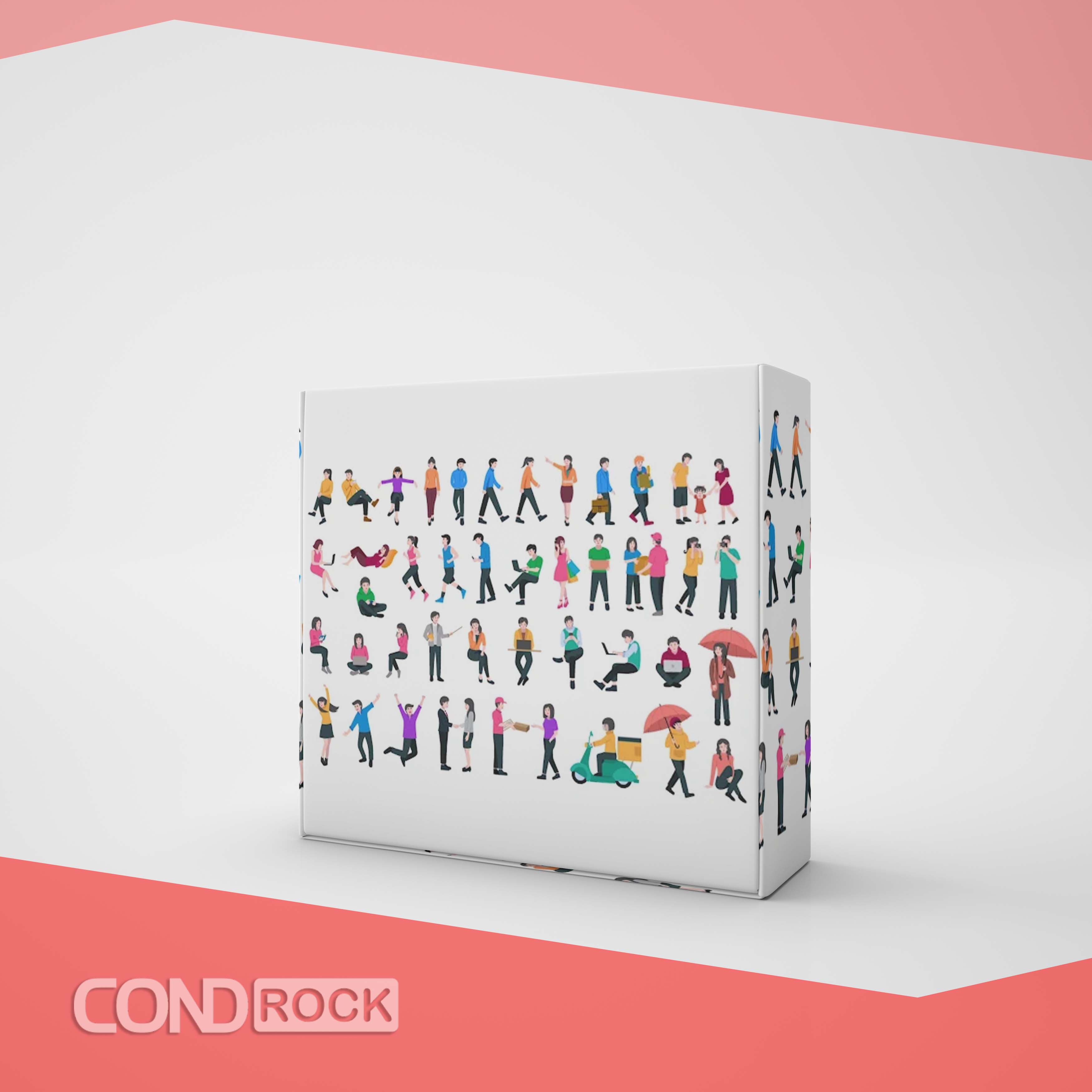 46 Character Kit Adobe Illustrator